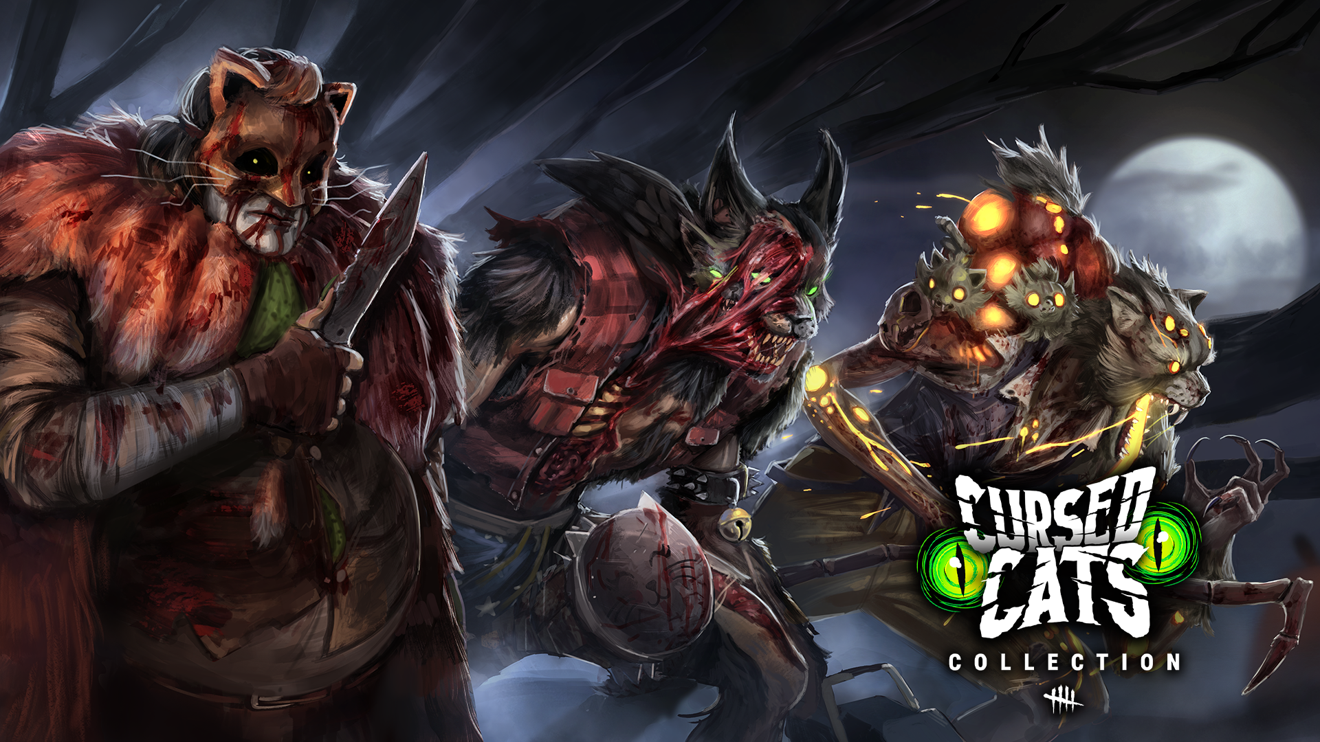 Dead by Daylightが『呪われた猫』コレクションで恐怖とモフモフ